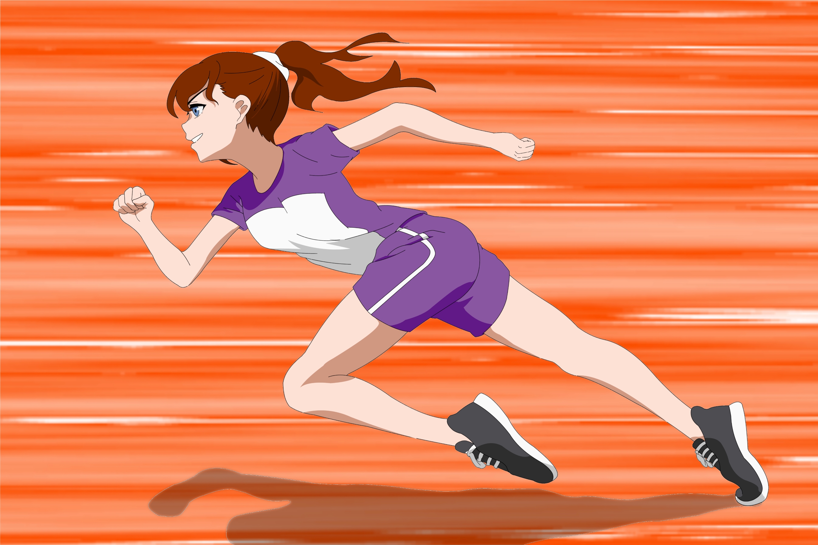 My animation process: Combine all cels together.